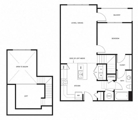 a blueprint of a floor plan of a house